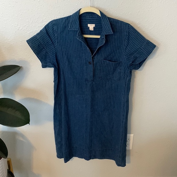 J crew denim dress - Picture 1 of 3